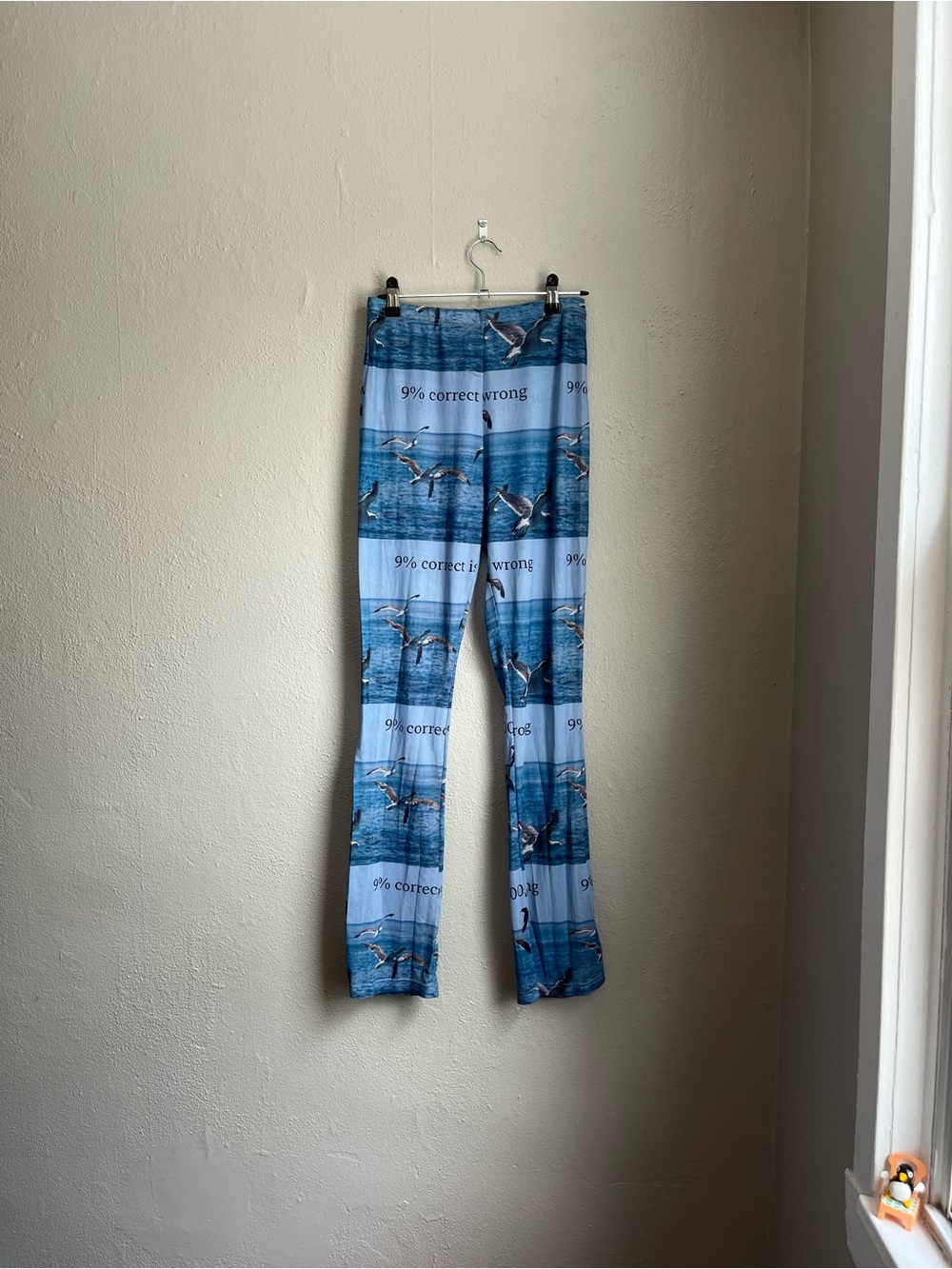 Fashion Brand Company 9% correct is wrong seagull mesh pants